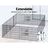 i.Pet 2X36" 8 Panel Pet Dog Playpen Puppy Exercise Cage Enclosure Fence Play Pen i.Pet
