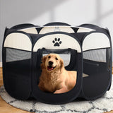 i.Pet Pet Dog Playpen Enclosure Crate 8 Panel Play Pen Tent Bag Fence Puppy 3XL i.Pet