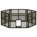 i.Pet Pet Dog Playpen Enclosure 6 Panel Fence Puppy Cage Plastic Play Pen Fold i.Pet