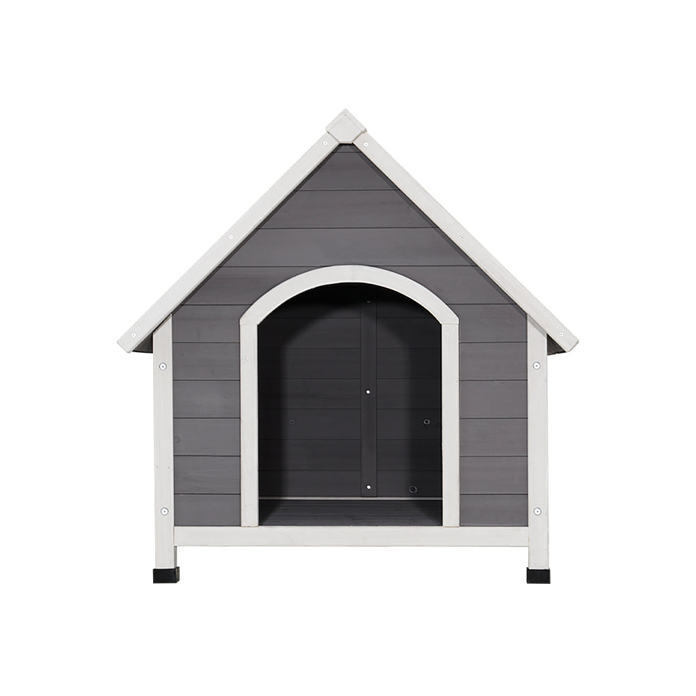 i.Pet Dog Kennel House Wooden Outdoor Indoor Puppy Pet House Weatherproof Large i.Pet