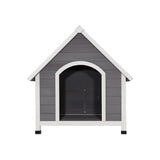 i.Pet Dog Kennel House Wooden Outdoor Indoor Puppy Pet House Weatherproof Large i.Pet