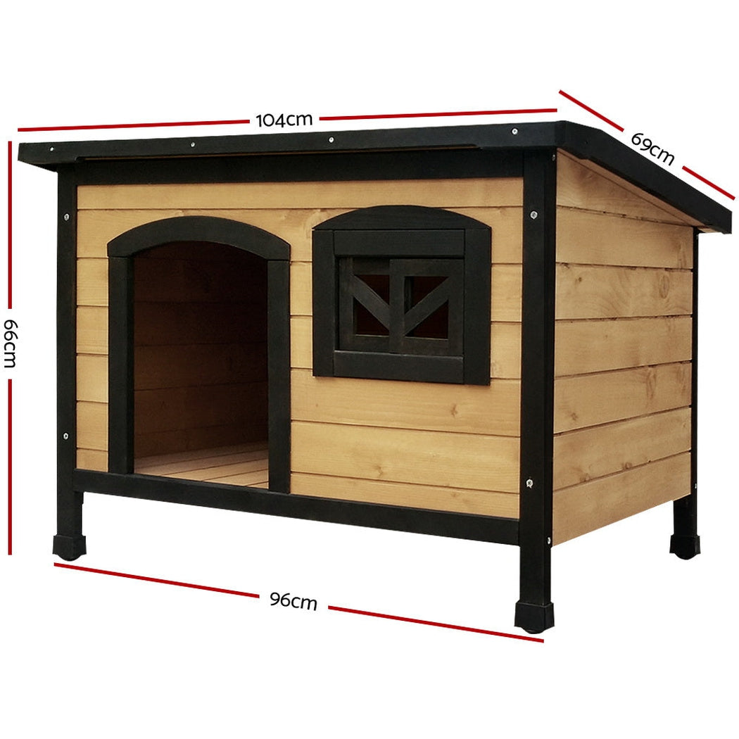 i.Pet Large Wooden Pet Kennel i.Pet
