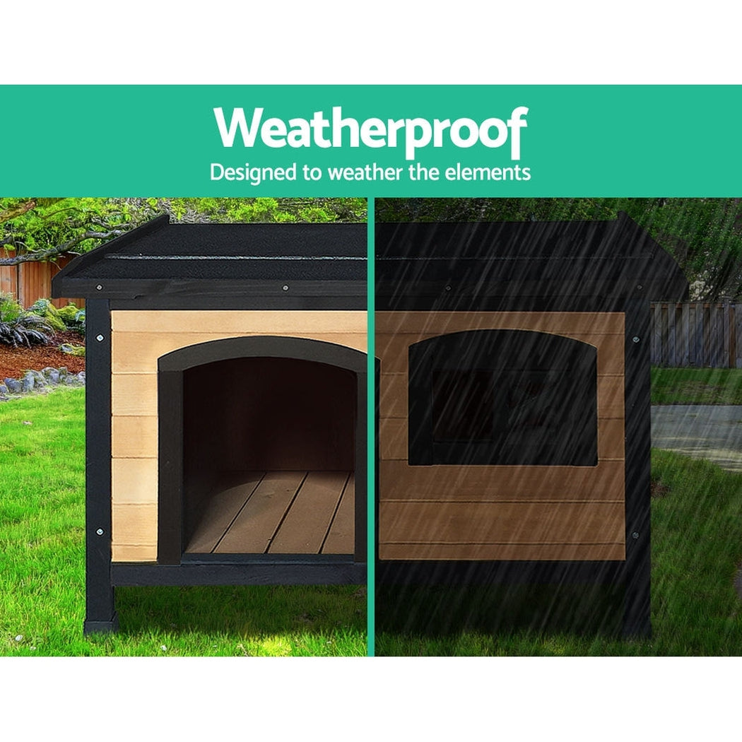 i.Pet Large Wooden Pet Kennel i.Pet