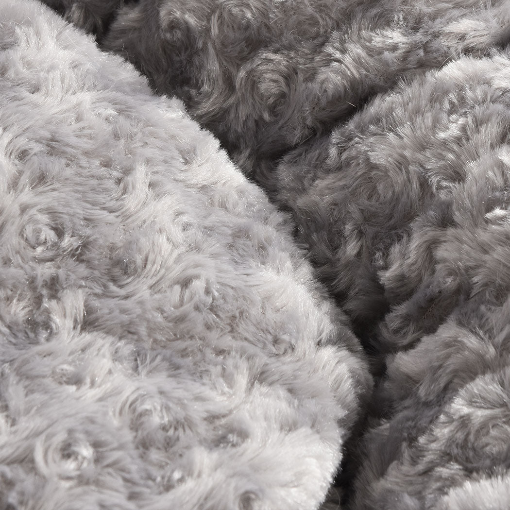 Pet Bed Dog Cat Nest Calming Donut Mat Soft Plush Kennel Cave Deep Sleeping XXL PaWz