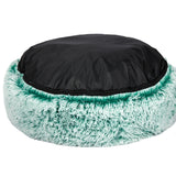 Pet Bed Cat Dog Donut Nest Calming Mat Soft Plush Kennel Teal XL PaWz