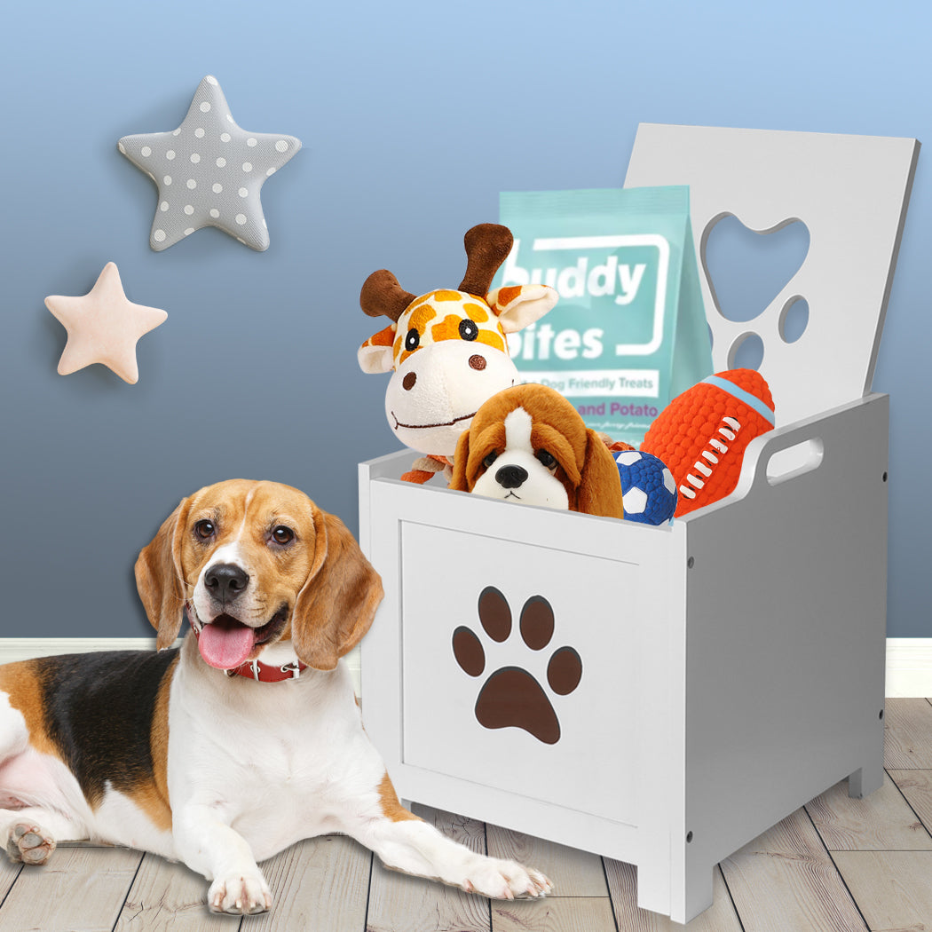 Pet Toy Box Storage Container Organiser Cabinet Indoor Dog Cat Climbing PaWz