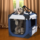 Pet Carrier Bag Dog Puppy Spacious Outdoor Travel Hand Portable Crate L Unbranded