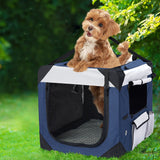 Pet Carrier Bag Dog Puppy Spacious Outdoor Travel Hand Portable Crate M Unbranded