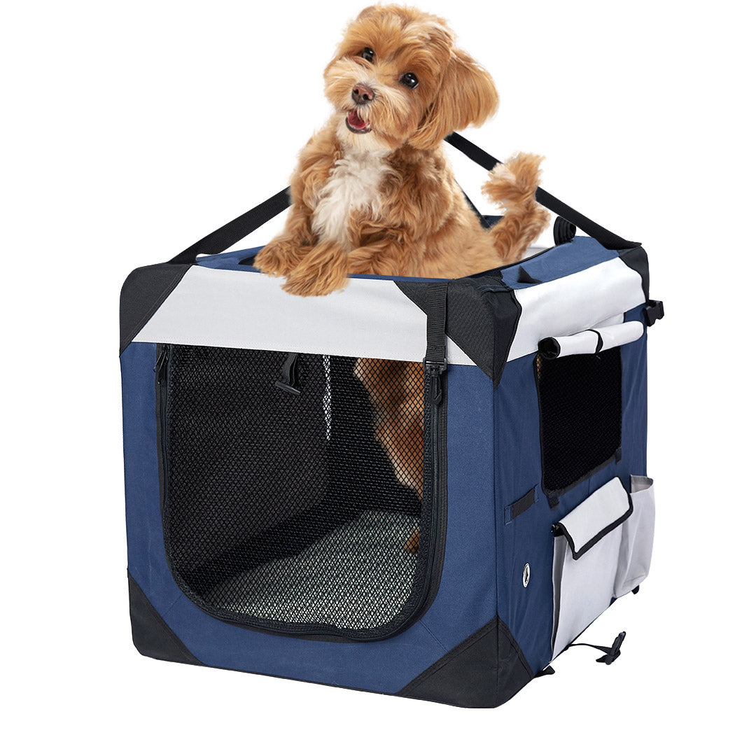 Pet Carrier Bag Dog Puppy Spacious Outdoor Travel Hand Portable Crate M Unbranded
