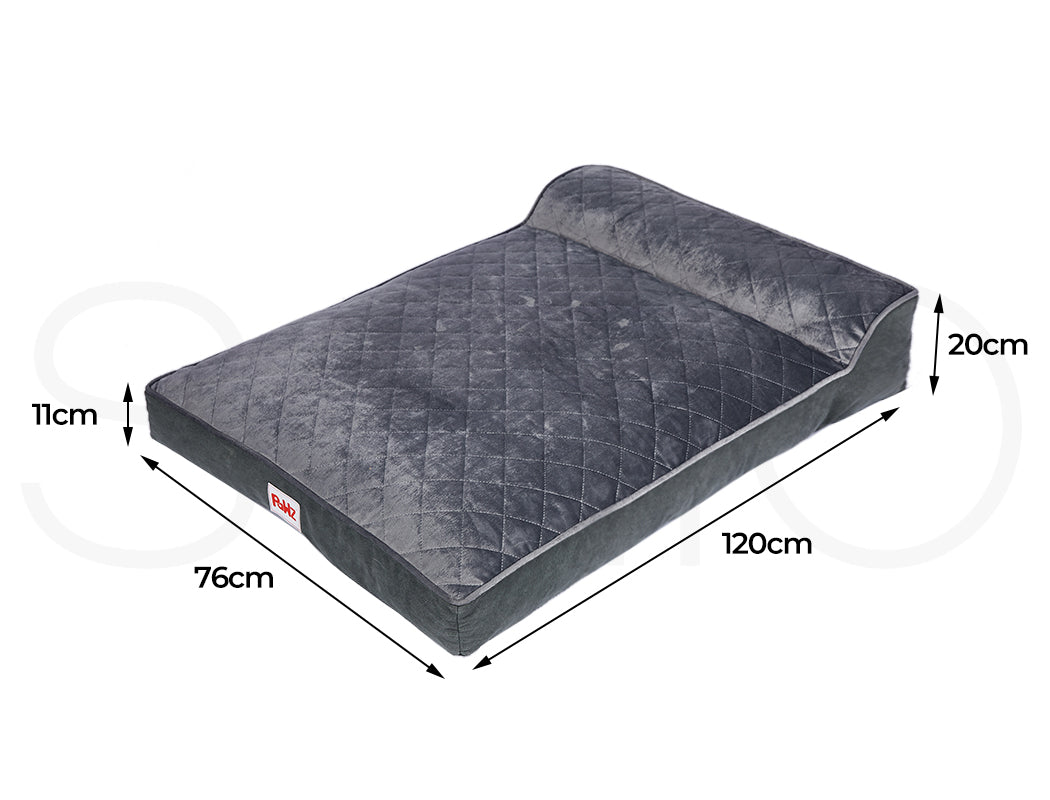 PaWz Pet Bed Dog Orthopedic Large Saft Cushion Mat Pillow Memory Foam Mattress PaWz