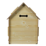 Wooden Dog House Pet Kennel Timber Indoor Cabin Large Oak L PaWz