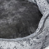 PaWz Pet Bed Set Dog Cat Quilted Blanket Squeaky Toy Calming Warm Soft Nest Grey XL PaWz