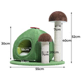 Cat Tree Tower Condo House Post Scratching Furniture Play Pet Activity Kitty Bed PaWz