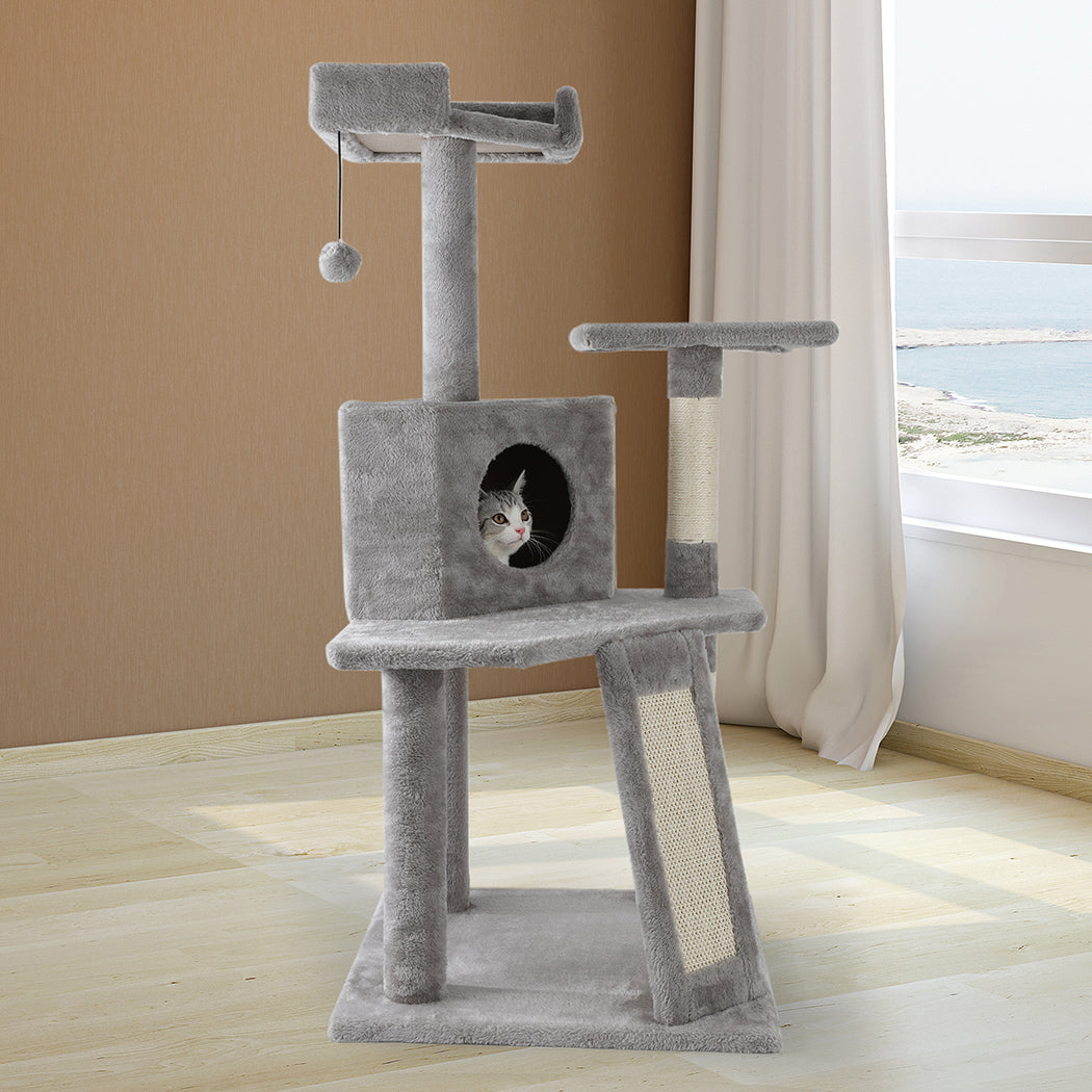Cat Tree Tower Condo House Post Scratching Furniture Play Pet Activity Kitty Bed PaWz
