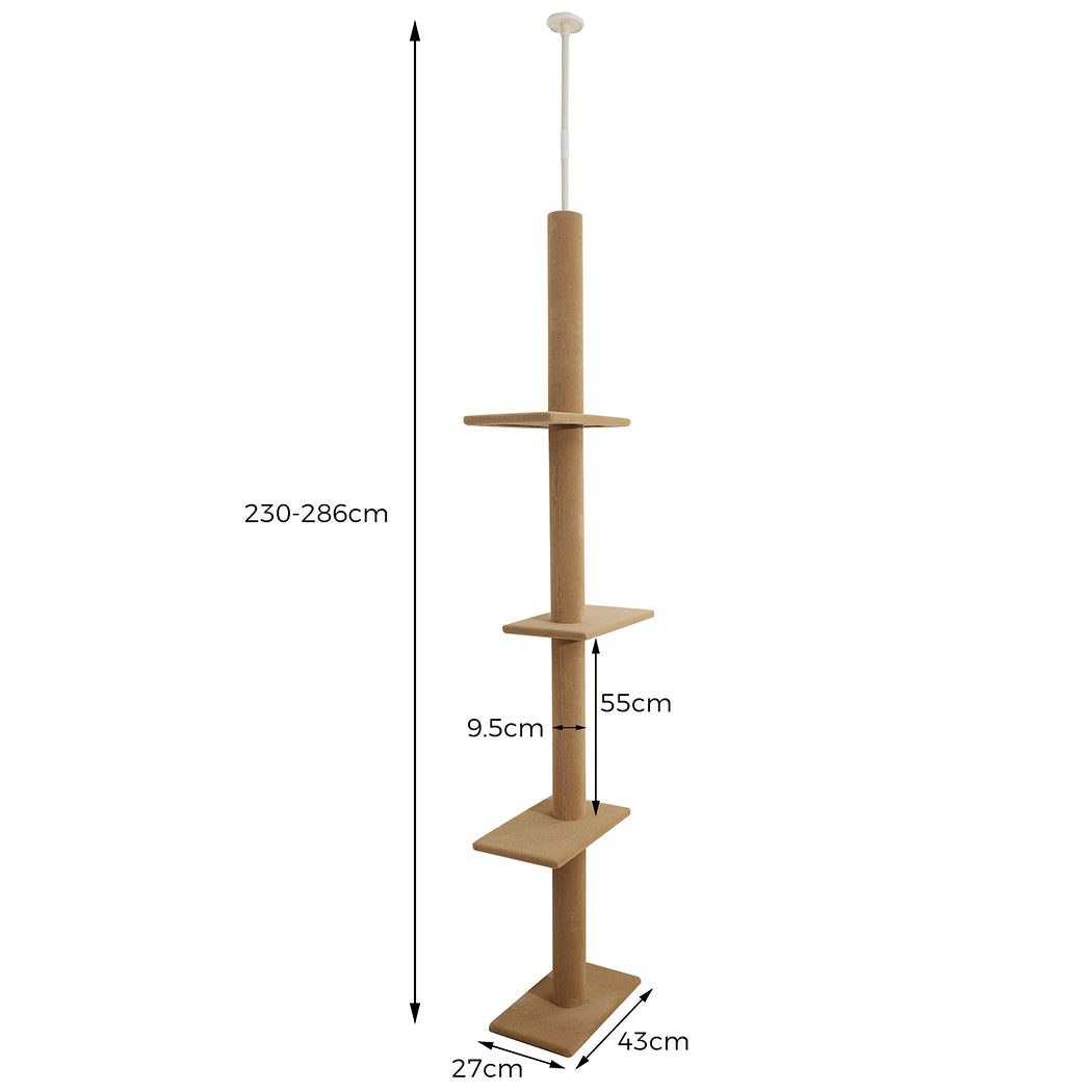 Cat Tree Tower Condo House Post Scratching Furniture Play Pet Activity Kitty Bed PaWz
