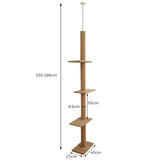 Cat Tree Tower Condo House Post Scratching Furniture Play Pet Activity Kitty Bed PaWz
