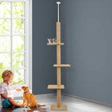 Cat Tree Tower Condo House Post Scratching Furniture Play Pet Activity Kitty Bed PaWz