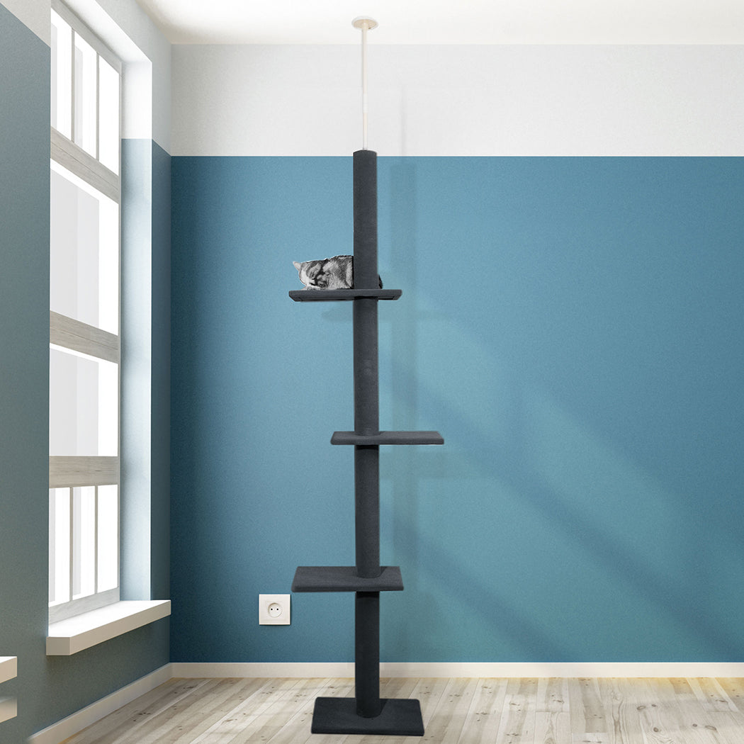 PaWz Cat Tree Scratching Post Scratcher Tower Condo House Furniture Ceiling High PaWz
