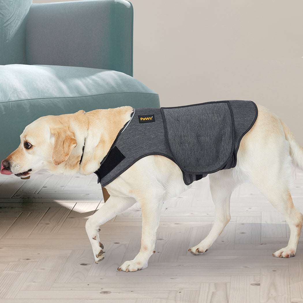 PaWz Dog Thunder Anxiety Jacket Vest Calming Pet Emotional Appeasing Cloth L PaWz