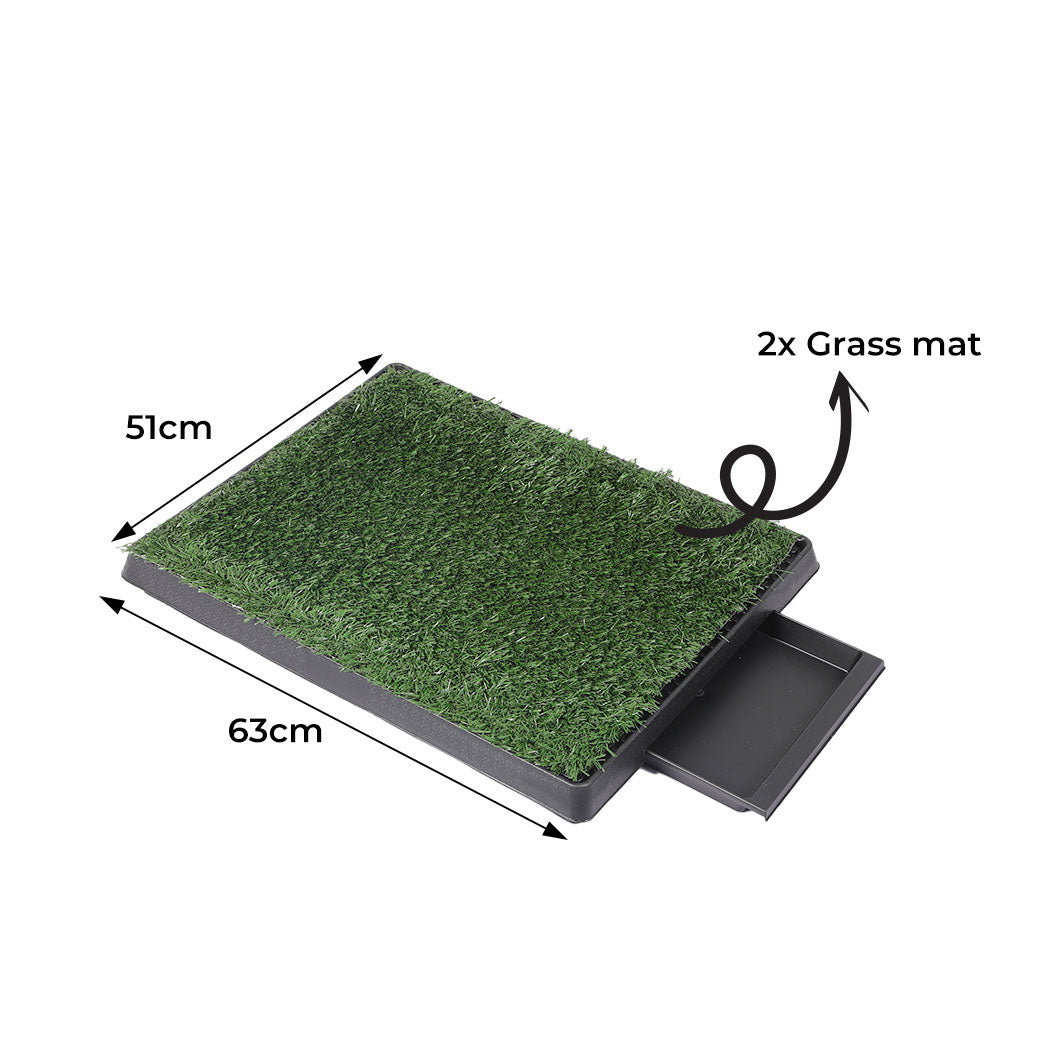 Grass Potty Dog Pad Training Pet Puppy Indoor Toilet Artificial Trainer Portable PaWz