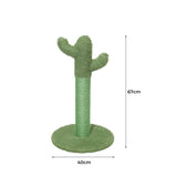 Cactus Cat Scratching Posts Pole Tree Kitten Climbing Scratcher Furniture Toys PaWz