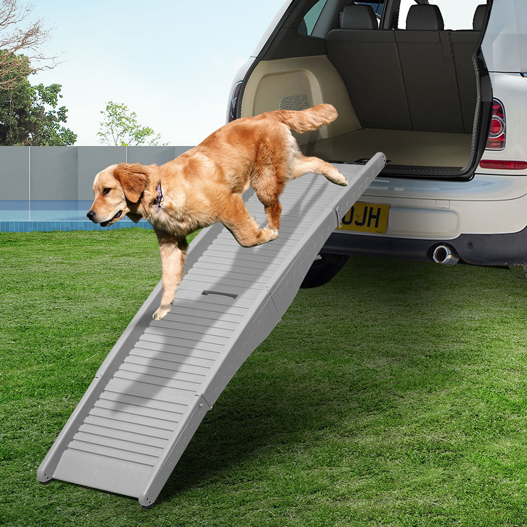 PaWz Dog Ramp For Car Suv Travel Stair Step Foldable Portable Lightweight Ladder PaWz