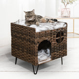 PaWz Pet Cat Bed Puppy House Sleeping Nest Calming Cushion Washable Non-toxic PaWz