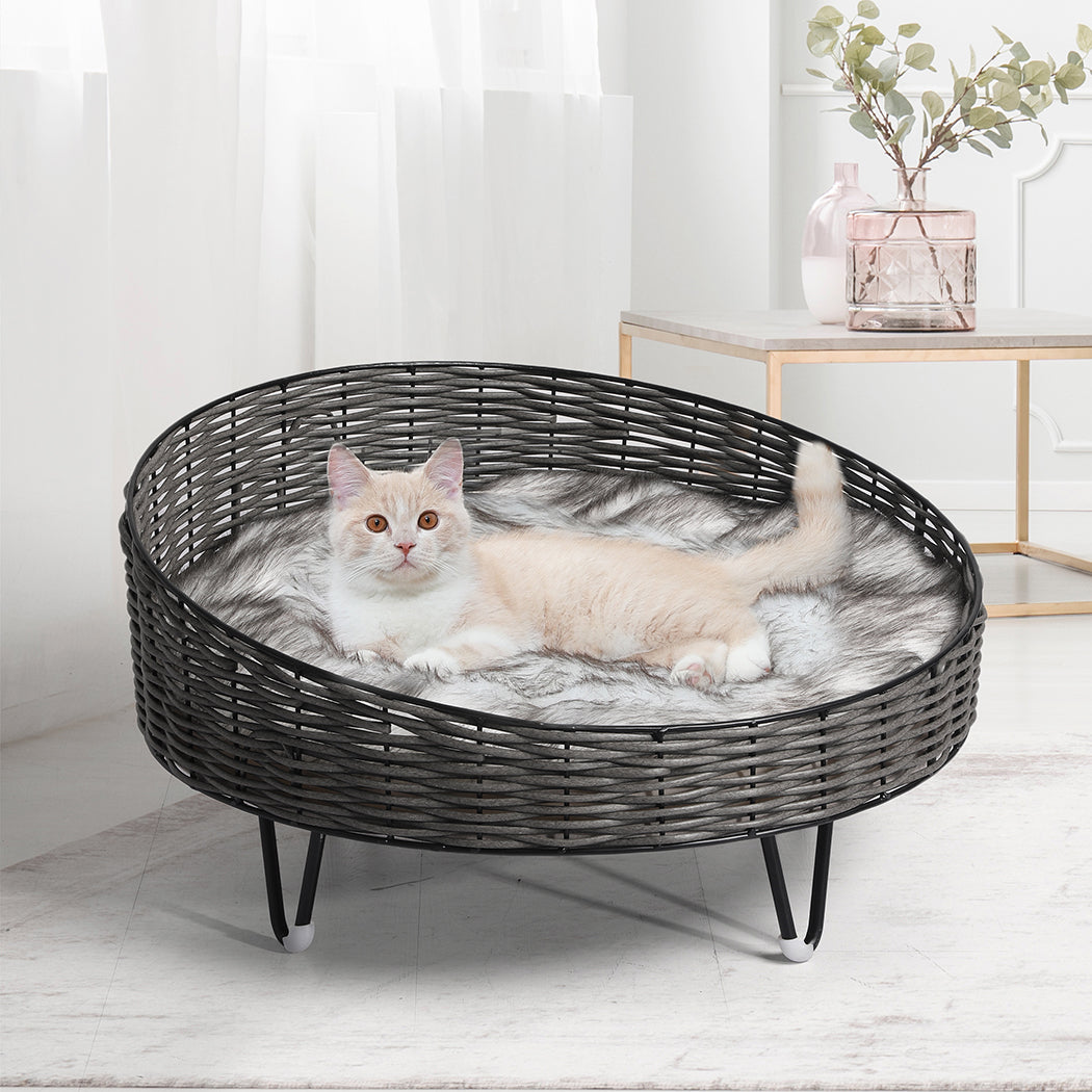 PaWz Pet Cat Bed Puppy House Sleeping Nest Calming Cushion Washable Non-toxic PaWz