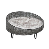 PaWz Pet Cat Bed Puppy House Sleeping Nest Calming Cushion Washable Non-toxic