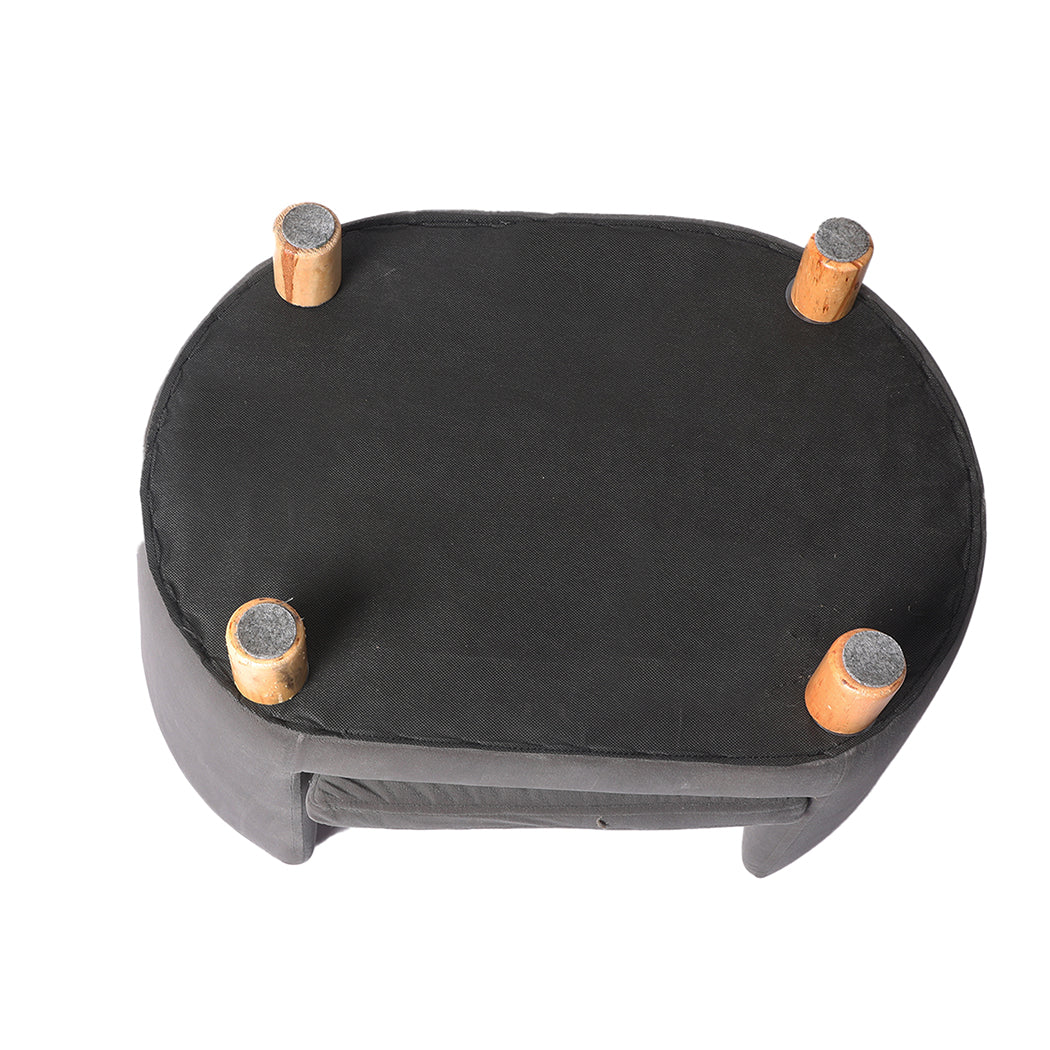 PaWz Luxury Elevated Sofa Anti-slip Raised Dog Cat Beds Couch Kitten Lounge PaWz