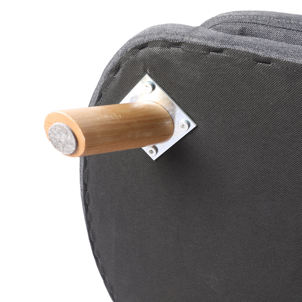 PaWz Luxury Pet Sofa Chaise Lounge Sofa Bed Cat Dog Beds Couch Sleeper Soft Grey PaWz