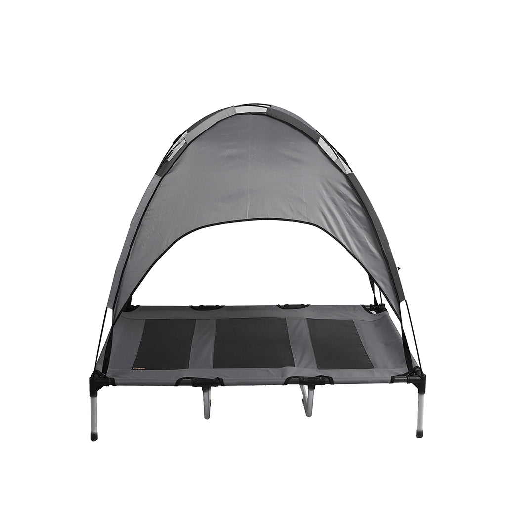 PaWz Pet Trampoline Bed Dog Cat Elevated Hammock With Canopy Raised Heavy XL PaWz