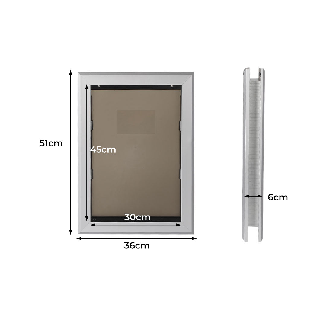 PaWz Aluminium Pet Access Door Dog Cat Dual Flexi Flap For Wooden Wall Large PaWz