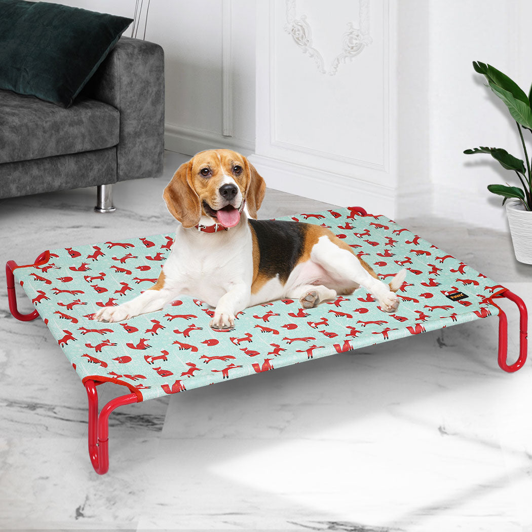 PaWz Elevated Pet Bed Puppy Cat Trampoline Hammock Raised U-Leg Outdoor Summer L PaWz