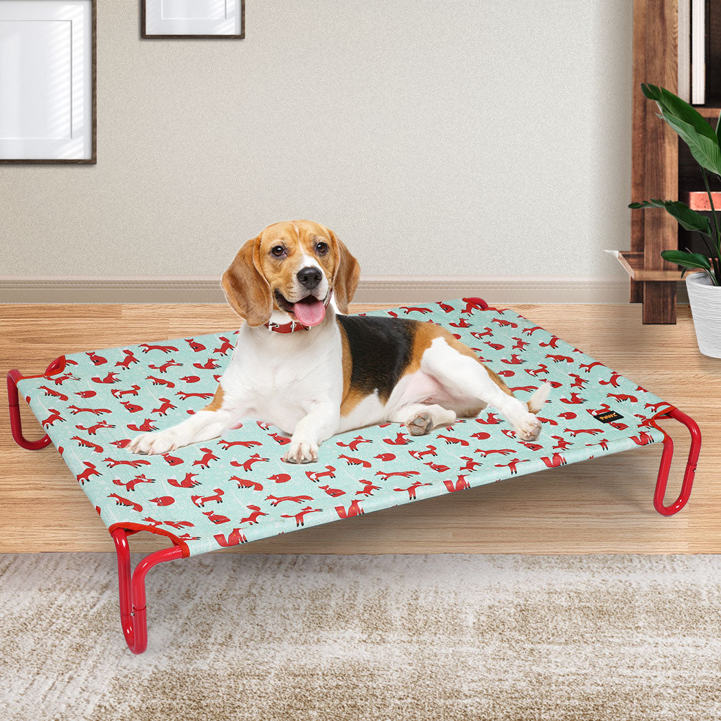 PaWz Elevated Pet Bed Puppy Cat Trampoline Hammock Raised U-Leg Outdoor Summer L PaWz