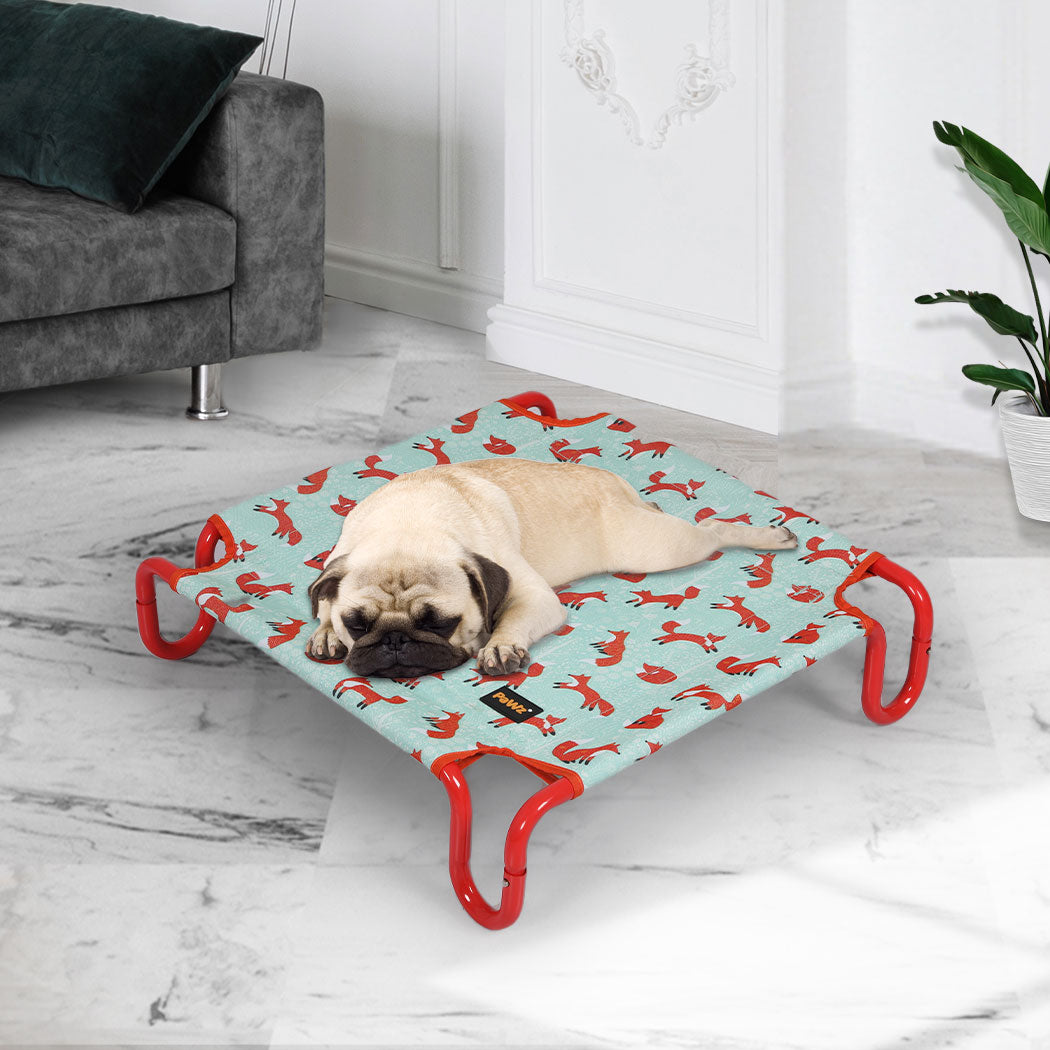 PaWz Elevated Pet Bed Puppy Cat Trampoline Hammock Raised U-Legs Outdoor Summer PaWz