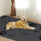 PaWz 2x Washable Dog Puppy Training Pad Pee Puppy Reusable Cushion Jumbo Grey PaWz