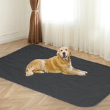 PaWz 2x Washable Dog Puppy Training Pad Pee Puppy Reusable Cushion King Grey PaWz