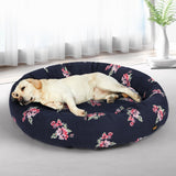 PaWz Dog Calming Bed Pet Cat Washable Portable Round Kennel Summer Outdoor XXL PaWz