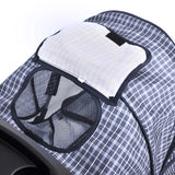 PaWz Pet Stroller 3 Wheels Dog Cat Cage Puppy Pushchair Travel Walk Carrier Pram PaWz