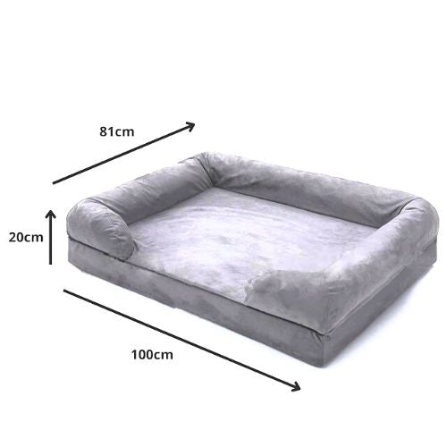 Orthopaedic Memory Foam Dog Pet Bed Unbranded