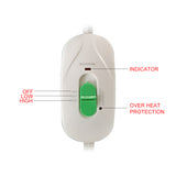 Electric Pet Heat Mat Pad Dog Cat Heating Blanket Bed Waterproof Footprint Decoration Unbranded