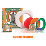 Cat Toilet Training System 3 Step Litter Kwitter Pet Training DVD Instruction Litter Kwitter
