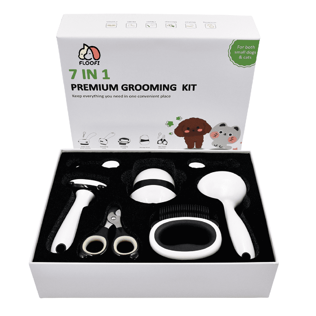 Floofi 7in1 Pet Grooming Set FI-GB-102-KD Floofi