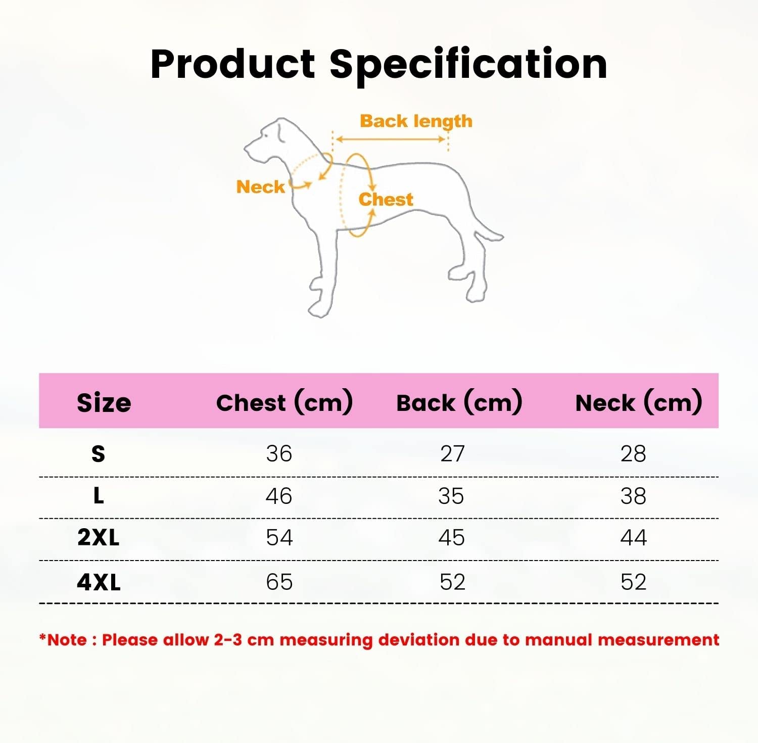 Floofi Pet Winter Vest (2XL Pink) Floofi