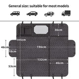 4-in-1 Multi-Function Car Back Seat Cover Pet Dog Waterproof Hammock Protective Pad Petsleisure