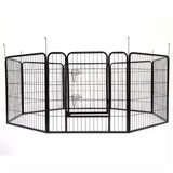 8 Panel Pet Dog Playpen Puppy Exercise Cage Enclosure Fence Foldable Play Pen L Petsleisure