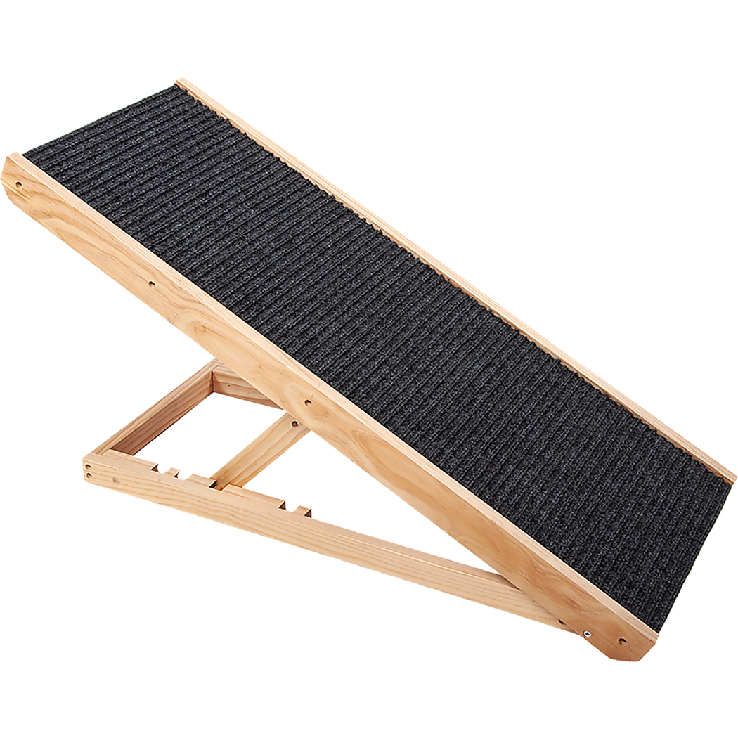 Dog Ramp Pet Ramp Car SUV Travel Stair Step Foldable Adjustable Heights Portable Randy & Travis Machinery
