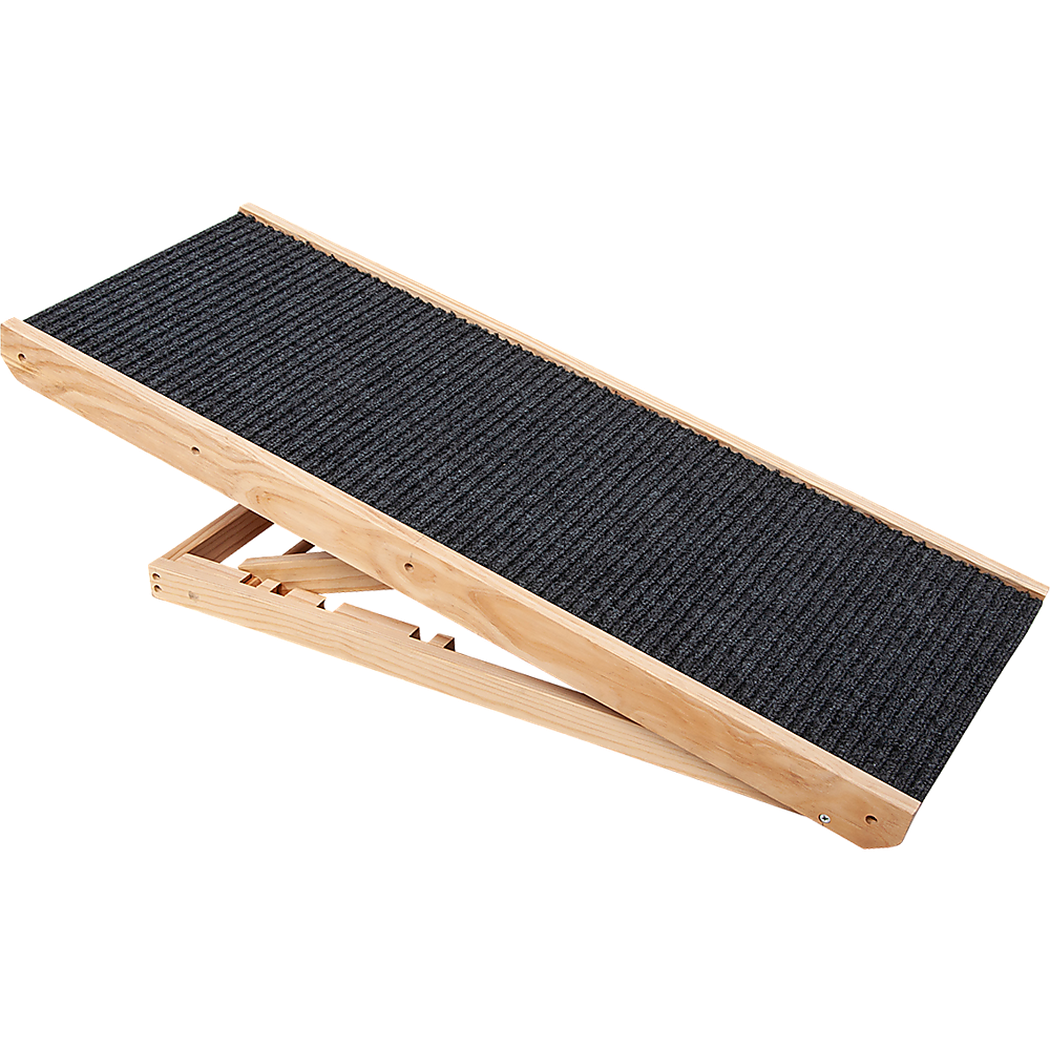 Dog Ramp Pet Ramp Car SUV Travel Stair Step Foldable Adjustable Heights Portable Randy & Travis Machinery