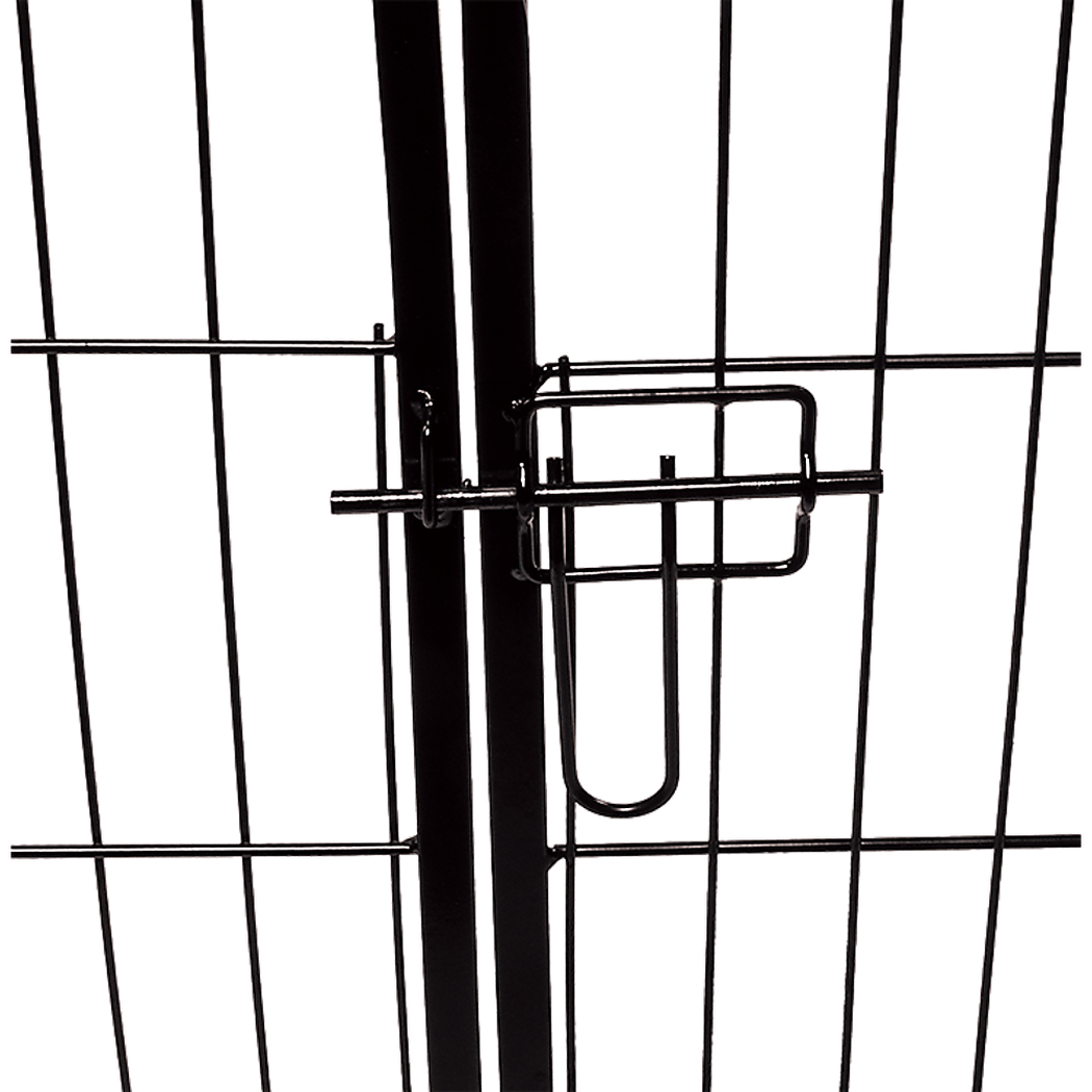 8 Panel Heavy Duty Pet Dog Playpen Puppy Exercise Fence Enclosure Cage Randy & Travis Machinery